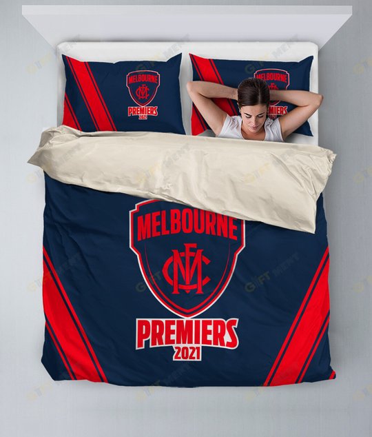 AFL Melbourne Demons Premiers 2021 Doona Cover