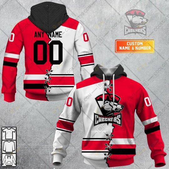 Personalized AHL Charlotte Checkers Mix Hoodie, T Shirt, Zip Hoodie, Sweatshirt