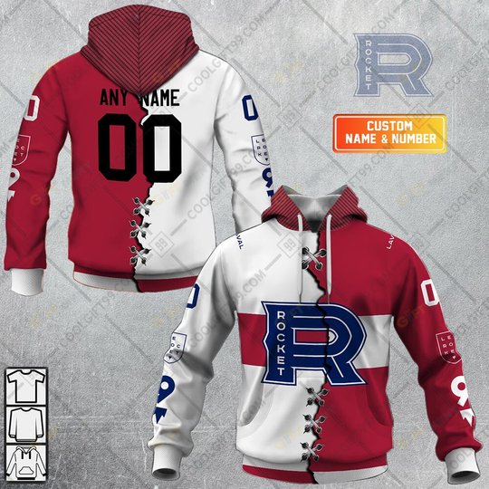 Personalized AHL Laval Rocket Mix Hoodie, T Shirt, Zip Hoodie, Sweatshirt