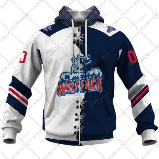 Personalized AHL Hartford Wolf Pack Mix Hoodie, T Shirt, Zip Hoodie, Sweatshirt