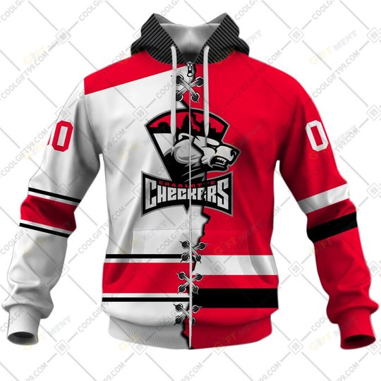 Personalized AHL Charlotte Checkers Mix Hoodie, T Shirt, Zip Hoodie, Sweatshirt