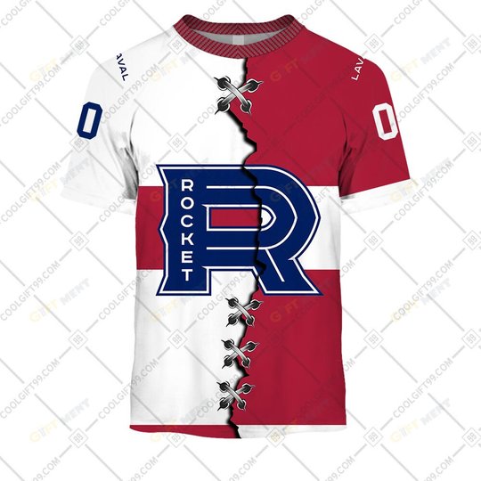 Personalized AHL Laval Rocket Mix Hoodie, T Shirt, Zip Hoodie, Sweatshirt