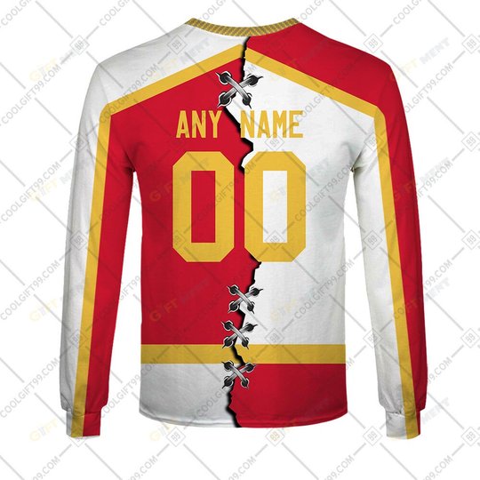Personalized AHL Calgary Wranglers Mix Hoodie, T Shirt, Zip Hoodie, Sweatshirt