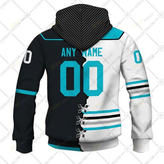 Personalized AHL San Jose Barracuda Mix Hoodie, T Shirt, Zip Hoodie, Sweatshirt