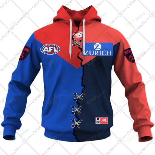 Personalized 2023 AFL Melbourne Demons Mix Hoodie, T Shirt, Zip Hoodie, Sweatshirt