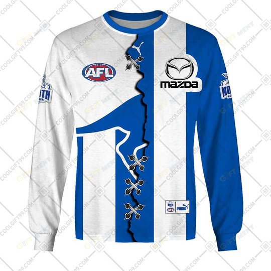 Personalized 2023 AFL North Melbourne Kangaroos Mix Hoodie, T Shirt, Zip Hoodie, Sweatshirt
