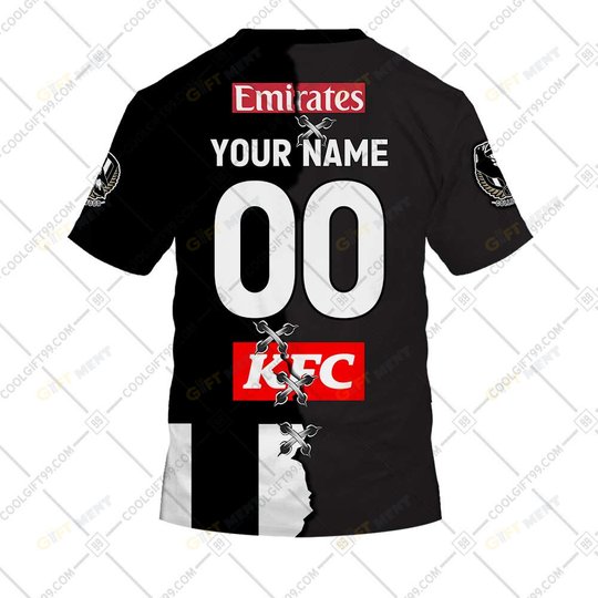 Personalized 2023 AFL Collingwood Magpies Mix Hoodie, T Shirt, Zip Hoodie, Sweatshirt