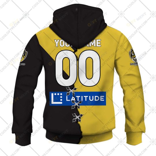 Personalized 2023 AFL Richmond Tigers Mix Hoodie, T Shirt, Zip Hoodie, Sweatshirt