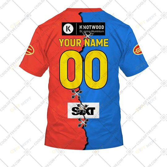 Personalized 2023 AFL Gold Coast Suns Mix Hoodie, T Shirt, Zip Hoodie, Sweatshirt