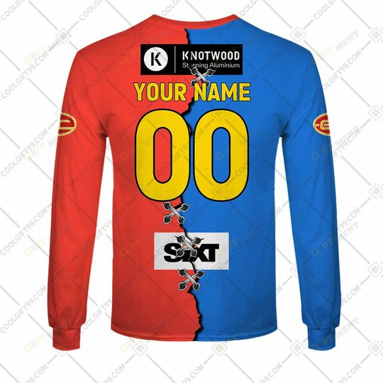Personalized 2023 AFL Gold Coast Suns Mix Hoodie, T Shirt, Zip Hoodie, Sweatshirt