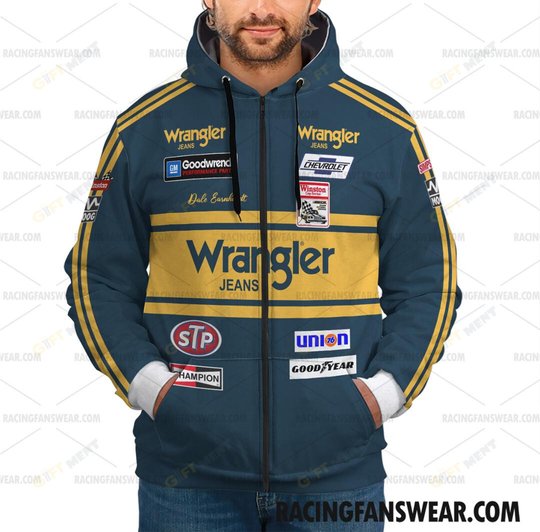 Dale Earnhardt Nascar Racing Suit Uniform Apparel Clothes Adult Kid Sweatshirt Zip Hoodie Long Pant T-Shirt