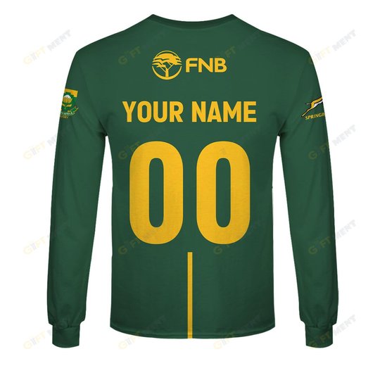 Personalized South African Springboks Jersey | Hoodie, T Shirt, Zip Hoodie, Sweatshirt
