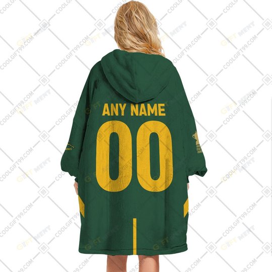 Personalized Rugby World Cup 2023 Springboks South Africa Rugby Jersey Style | Oodie, Flanket, Blanket Hoodie, Snuggie