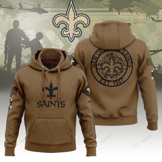 New Orleans Saints Salute To Service Shirt