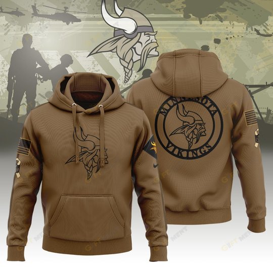 Minnesota Vikings Salute To Service Shirt