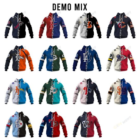 SK MLB x NFL Special Design Collection | Select Any 2 Teams to Mix and Match!