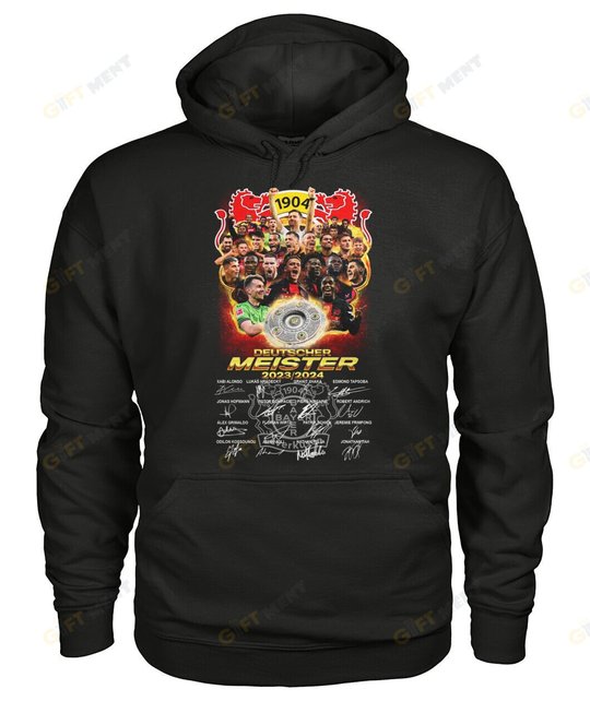 Bayer 04 Leverkusen #DeutscherMeisterSVB 2024 T-Shirt/Hoodie/Sweatshirt/Zip Hoodie