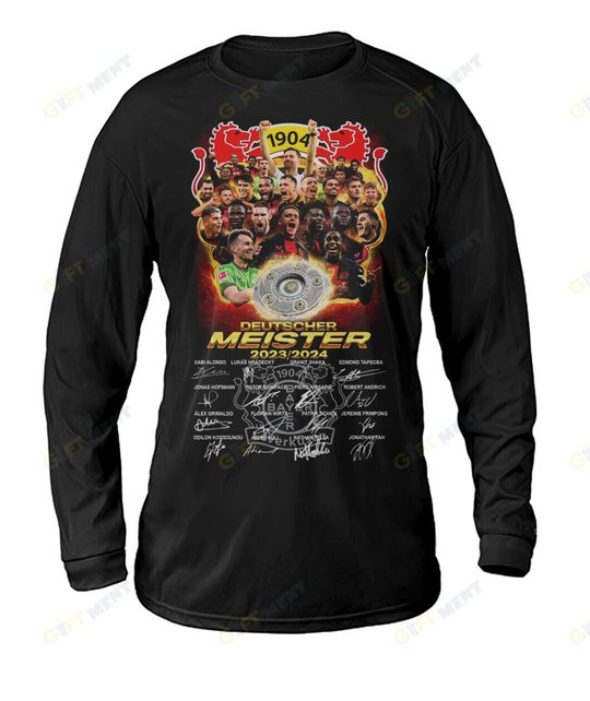 Bayer 04 Leverkusen #DeutscherMeisterSVB 2024 T-Shirt/Hoodie/Sweatshirt/Zip Hoodie
