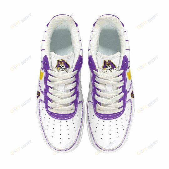 PERSONALIZED East Carolina Pirates Air Force Sneakers