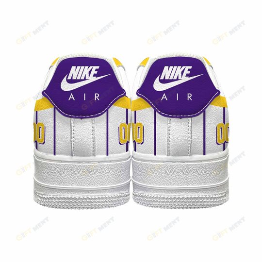 PERSONALIZED LSU Tigers Air Force Sneakers