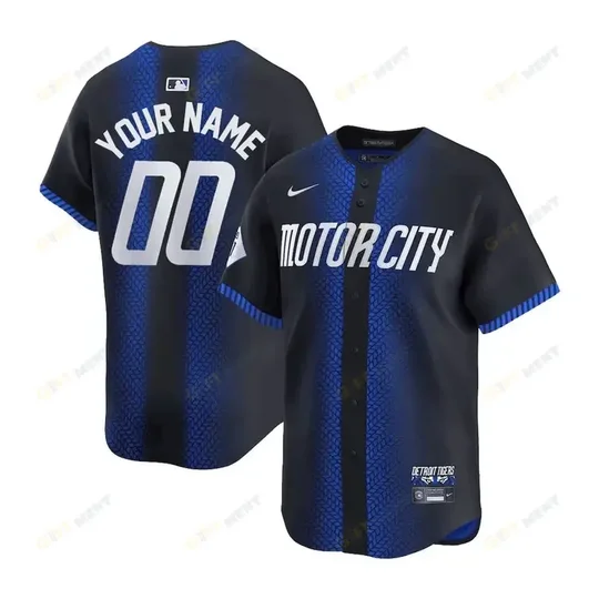 Detroit Tigers 2024 MLB City Connect Vapor Premier Limited Custom Jersey