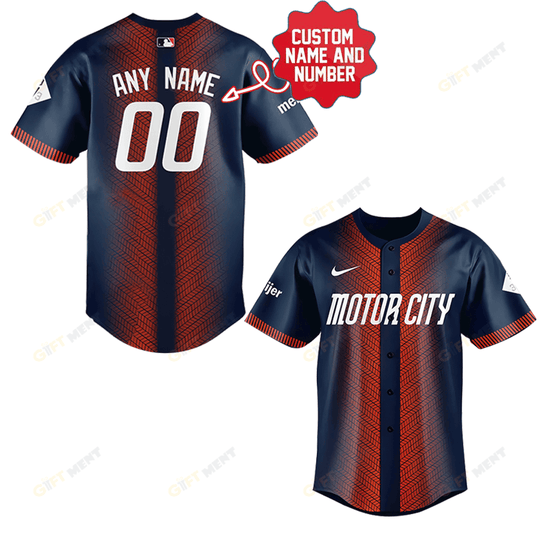 Detroit Tigers 2024 MLB City Connect Vapor Premier Limited Jersey Custom V2