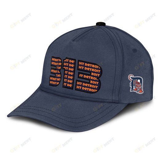 Detroit Tigers 313 Hoodie MLB 2024