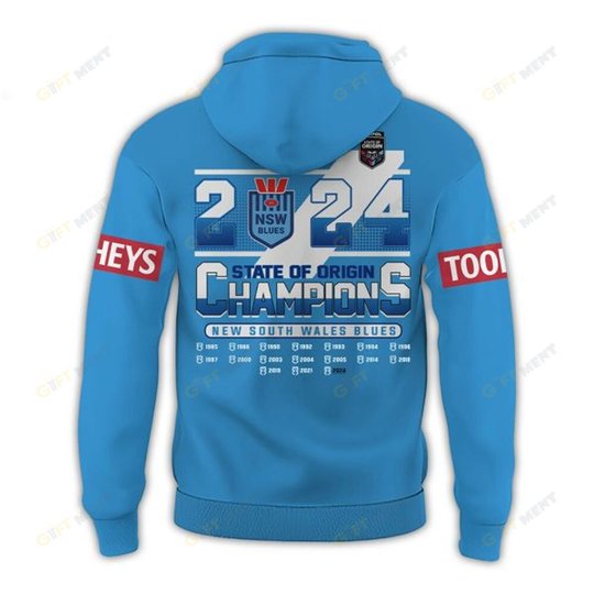 State of Origin Champions 2024 NSW Blues Style T Shirt, Hoodie, Zip Hoodie, Sweatshirt