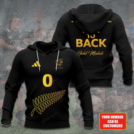 Personalized Black Ferns x New Zealand x Rugby World Cup 3D Apparel