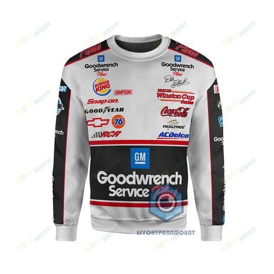 Dale Earnhardt Sr. 7 Time Champion Nascar 2000 Apparel Uniform Sweatshirt Zip Hoodie Sweatpant
