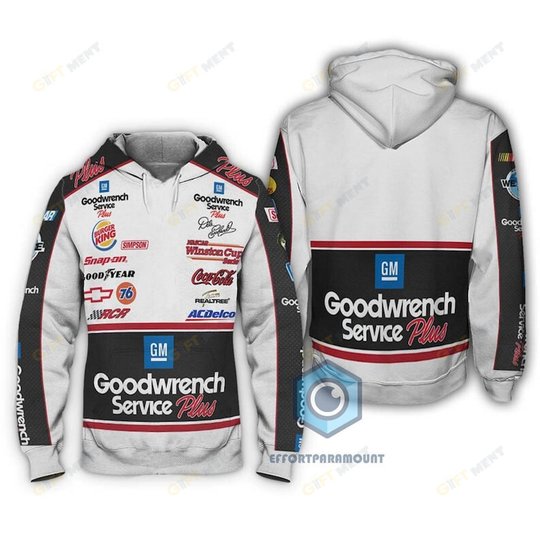 Dale Earnhardt Sr. 7 Time Champion Nascar 2000 Apparel Uniform Sweatshirt Zip Hoodie Sweatpant