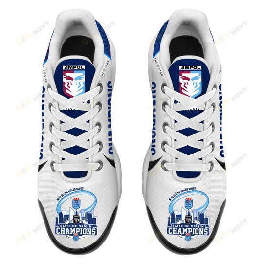 NSW Blues 2024 Champions Shoes Limited Edition Sneakers with air cushioning