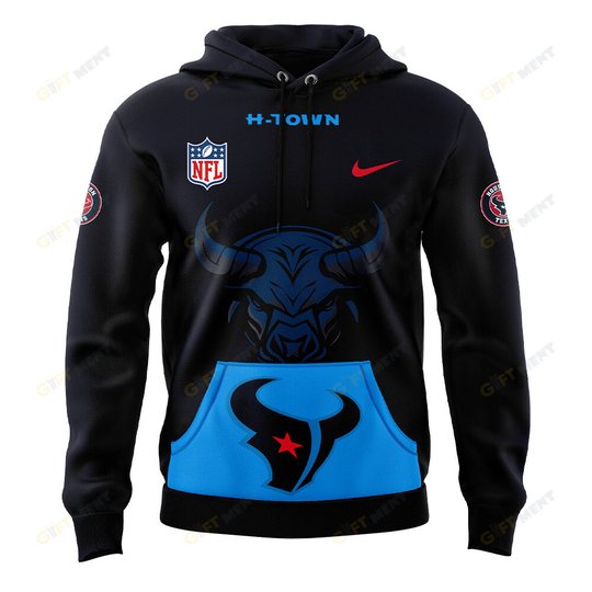 Men’s Nike HTown Blue Houston Texans Alternate Game Hoodie.