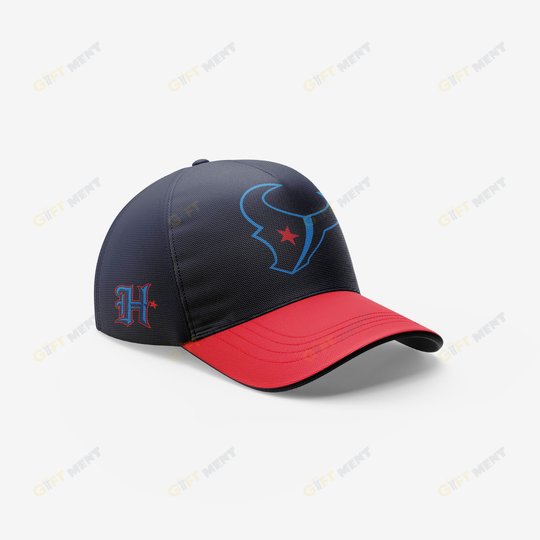 Men’s Fanatics Navy Houston Texans Pullover Hoodie V2