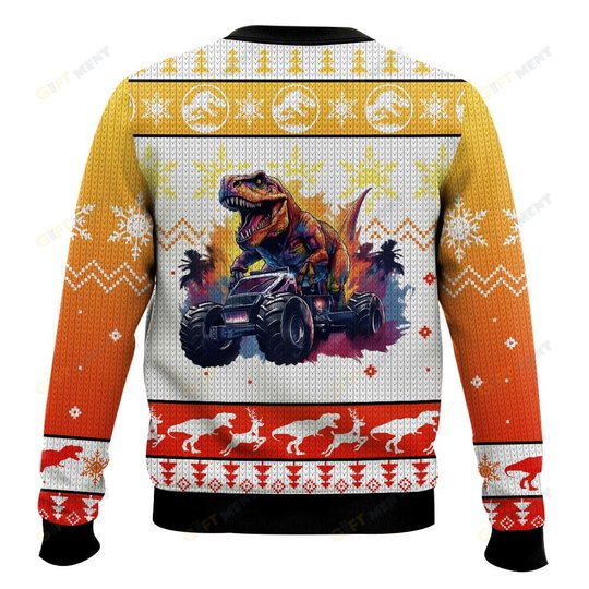 T _Rex_Jurassic Park/World Ugly Sweater