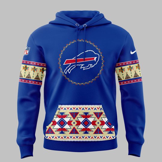 Buffalo Bills Native American Heritage Hoodie