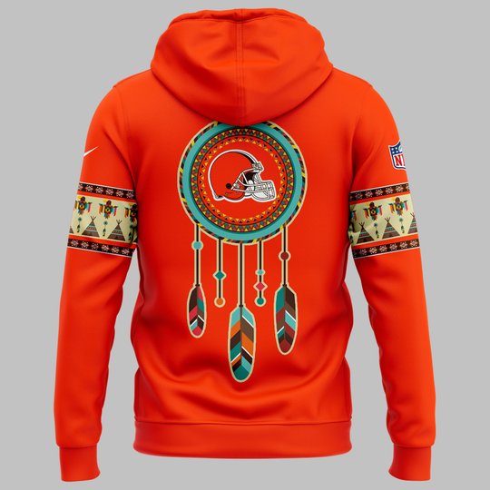 Cleveland Browns Native American Heritage Hoodie