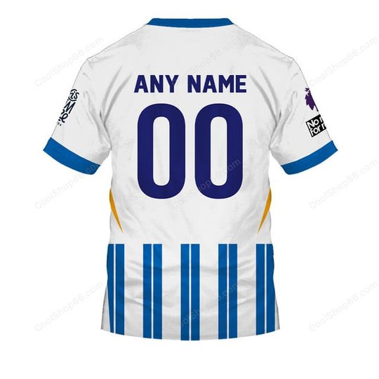 Brighton Hove Albio F.C Home Jersey Style Shirts