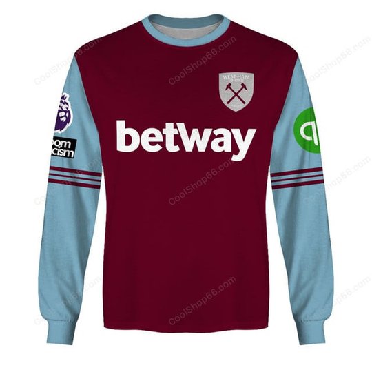 West Ham United F.C Home Jersey Style Shirts