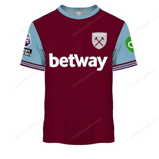 West Ham United F.C Home Jersey Style Shirts