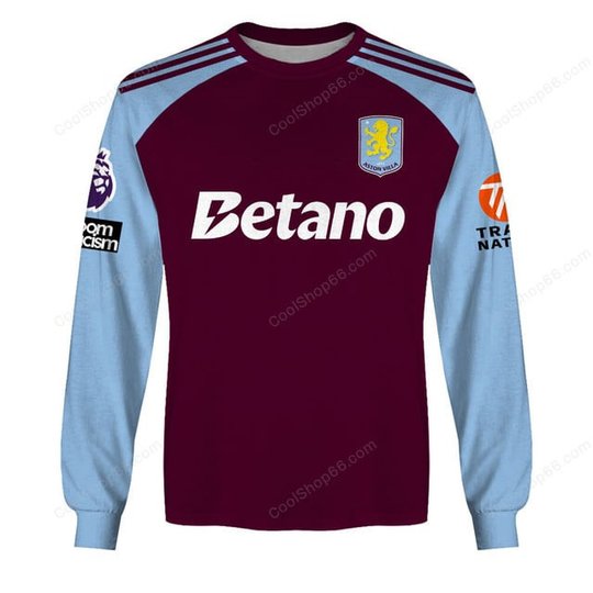 Aston Villa F.C Home Jersey Style Shirts