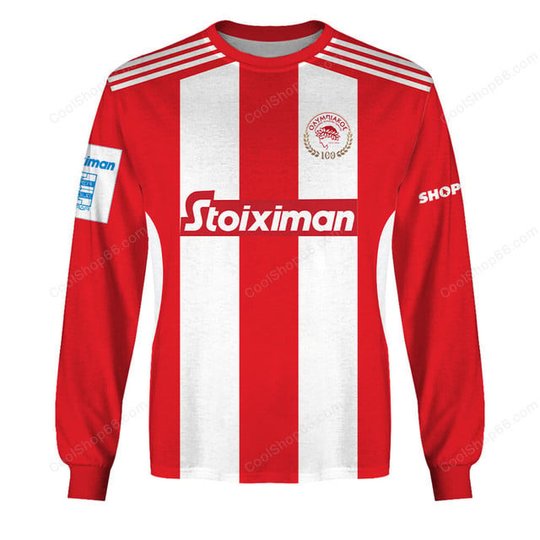 Olympiacos FC Home Jersey Style Shirts