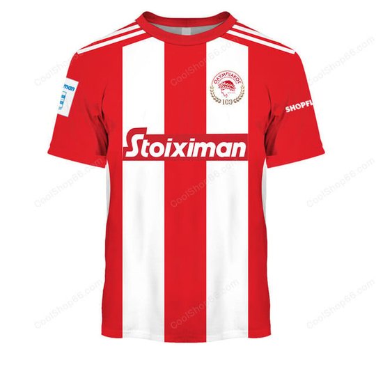 Olympiacos FC Home Jersey Style Shirts