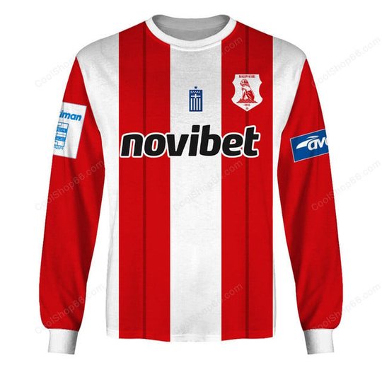 Panserraikos F.C Home Jersey Style Shirts