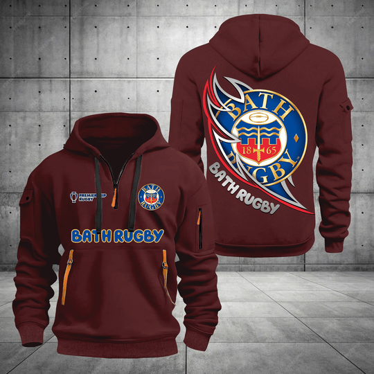 Bath Rugby Hoodie Multicolor