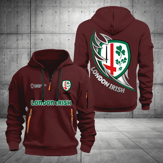London Irish Hoodie Multicolor