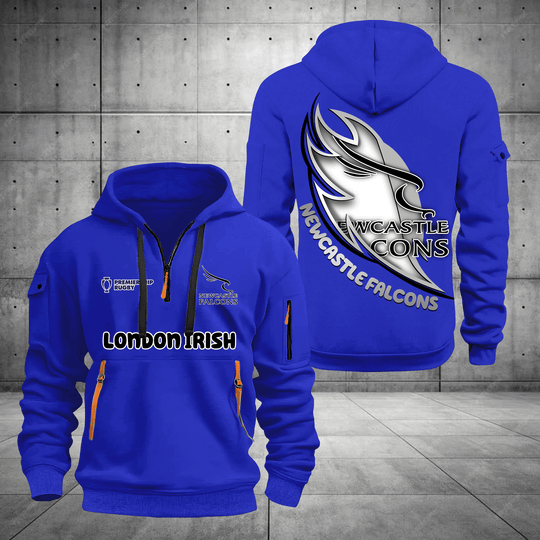 Newcastle Falcons Hoodie Multicolor