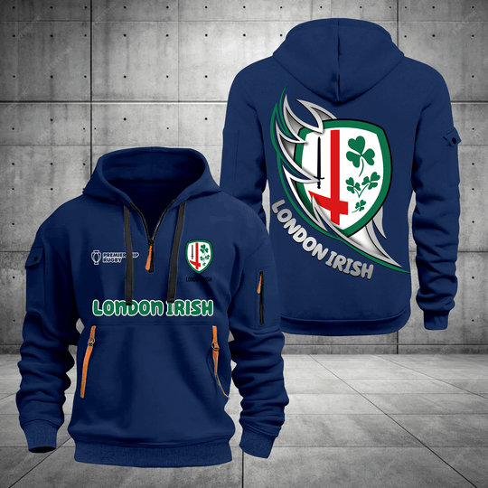 London Irish Hoodie Multicolor
