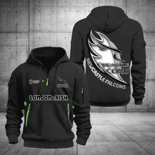 Newcastle Falcons Hoodie Multicolor