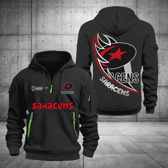 Saracens Hoodie Multicolor